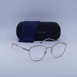 Tommy Hilfiger TH 1727 0DDB 00 Geometric Eyeglasses – Gold Cooper 52mm